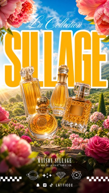 Flyer Collection Sillage — Parfum