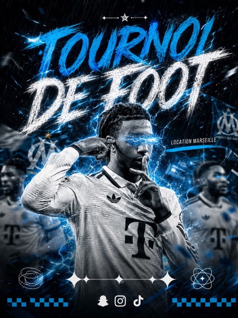 Flyer Tournoi de foot — variante — Événementiel